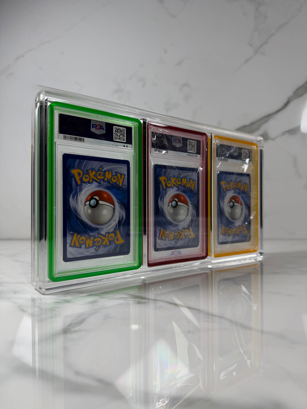 Premium Triple PSA Slab Acrylic (fits graded guards)