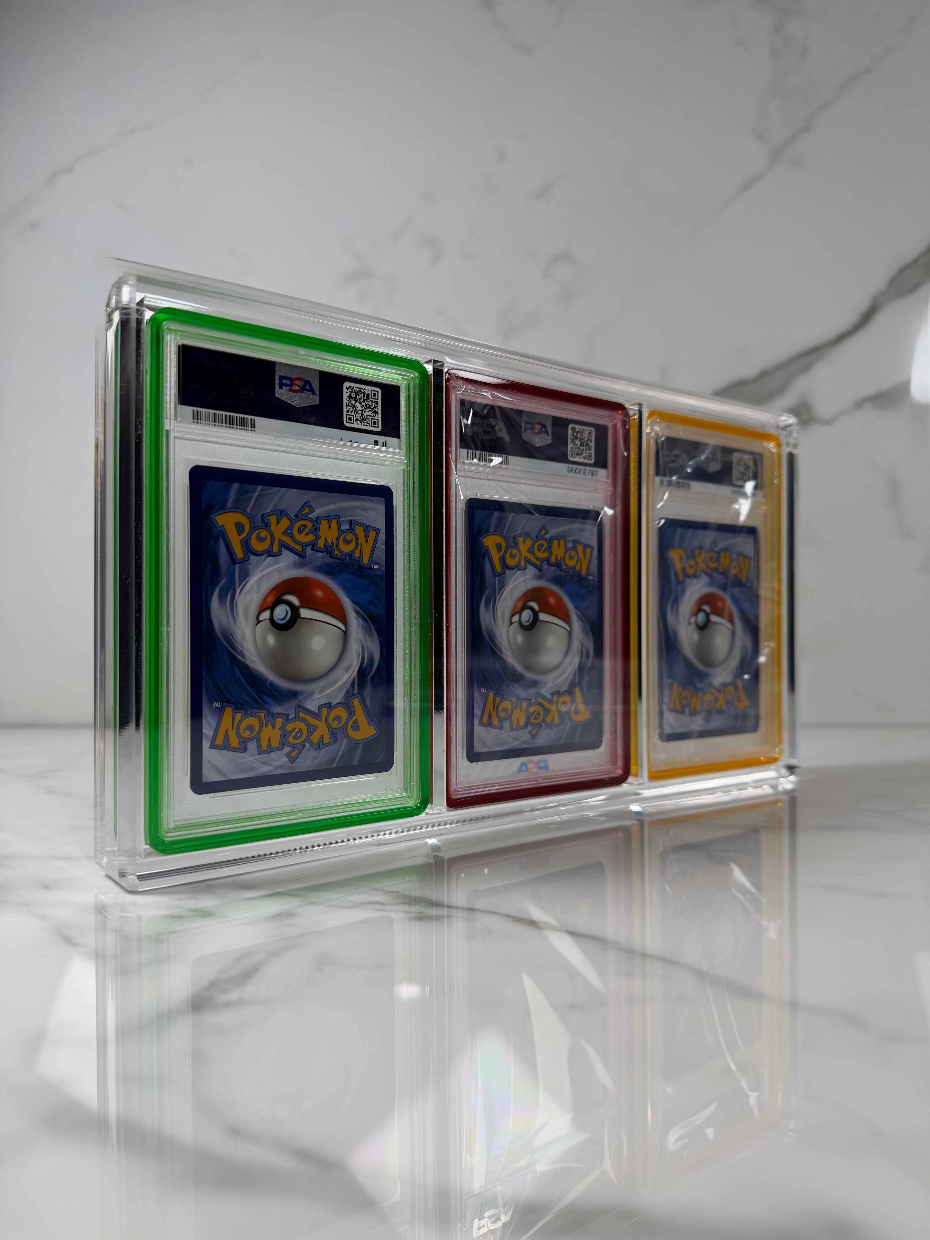 Premium Triple PSA Slab Acrylic (fits graded guards)