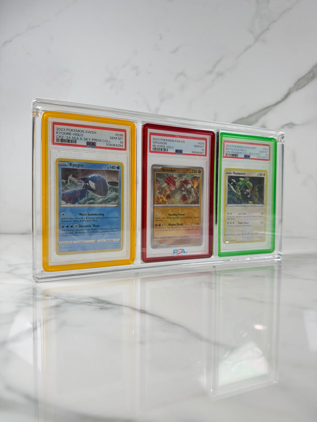 Premium Triple PSA Slab Acrylic (fits graded guards)