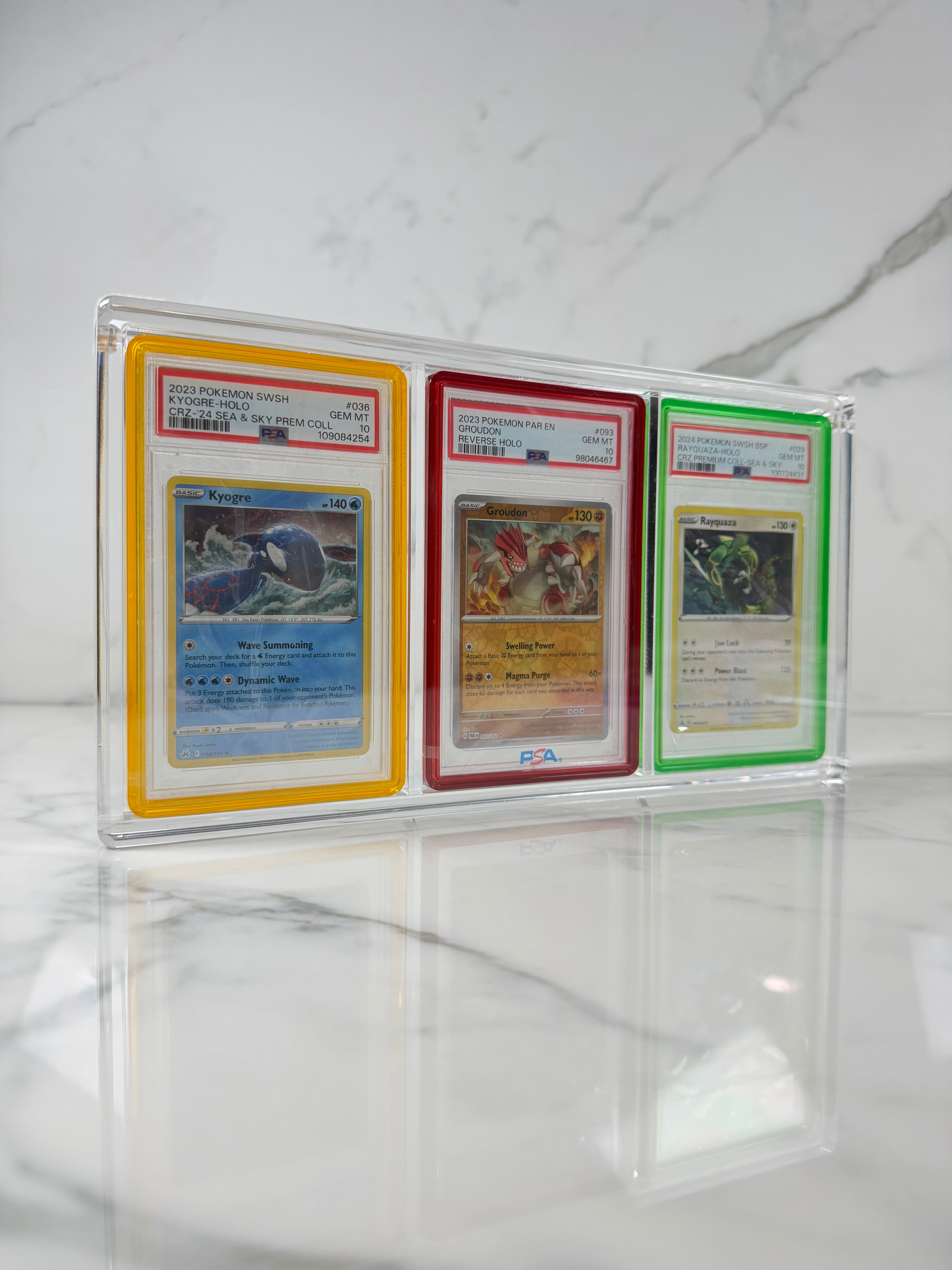 Premium Triple PSA Slab Acrylic (fits graded guards)