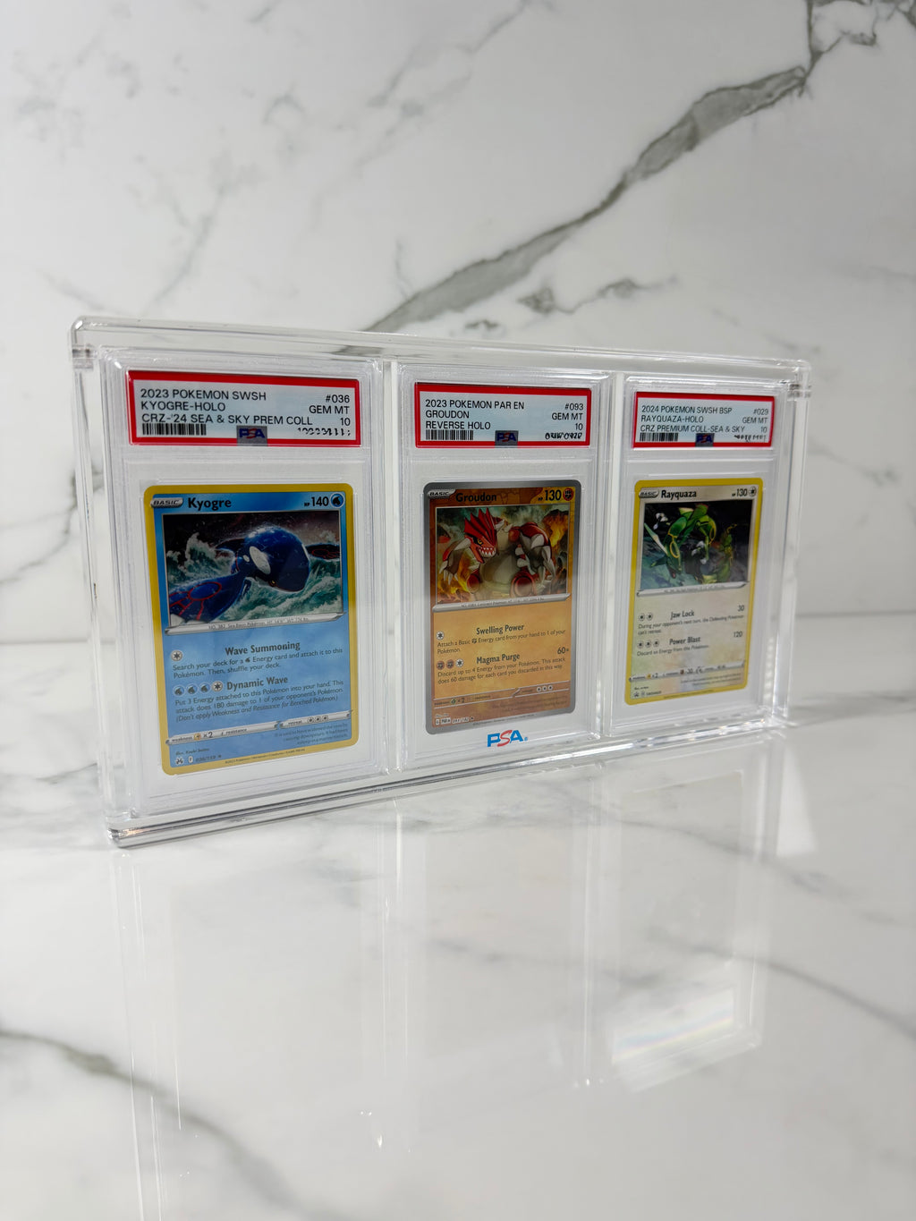 Premium Triple PSA Slab Acrylic (with no guards)